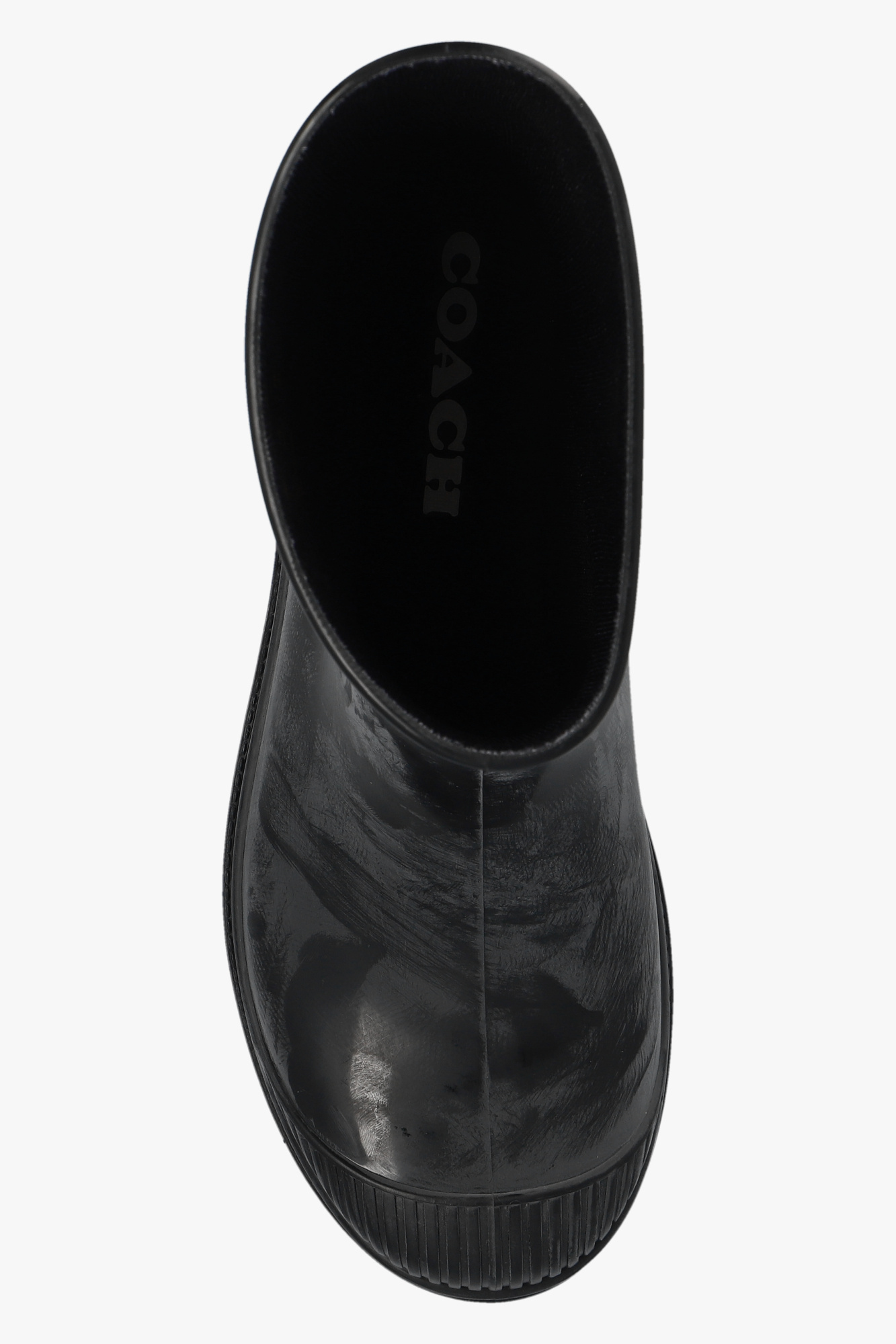 Coach rubber hotsell rain boots